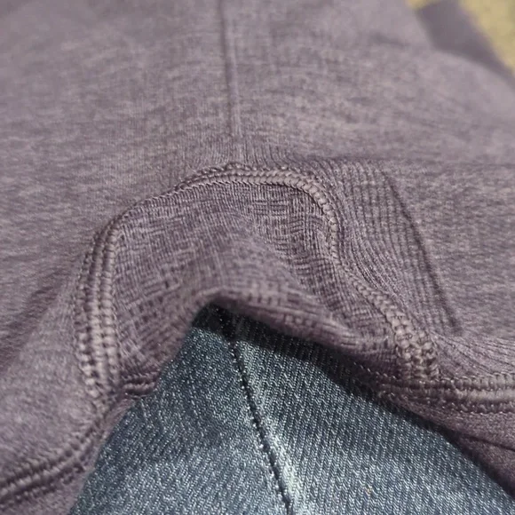 Lululemon In The Flow Crop II Heathered Inkwell - Picture 11 of 14